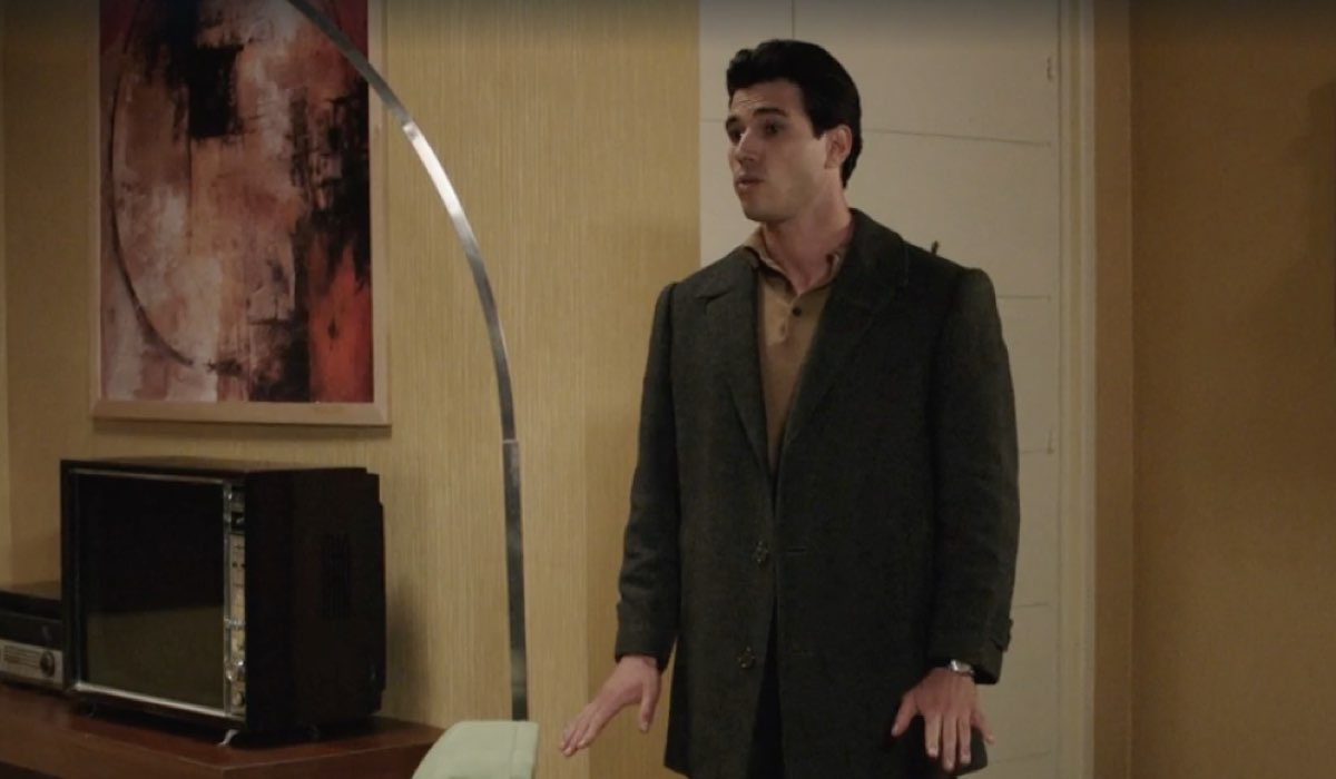 Danilo D'Agostino (Matteo Portelli) in una scena della puntata 19 de 