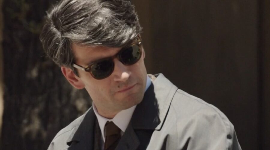 Filippo Scarafia (Roberto Landi) in una scena nella puntata 22 de 