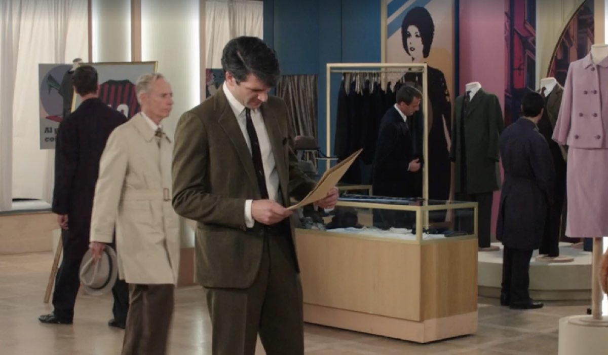 Filippo Scarafia (Roberto Landi) in una scena nella puntata 23 de 