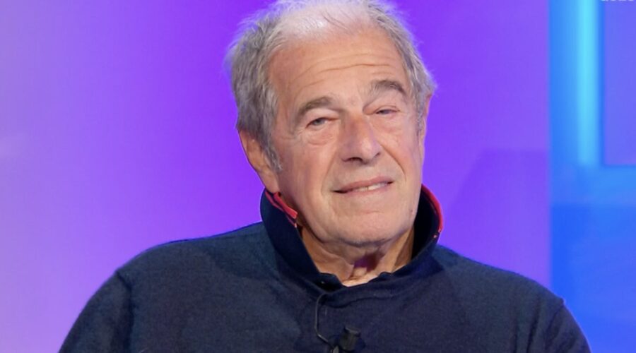 Screenshot di Giovanni Minoli - ideatore UPAS - durante il programma