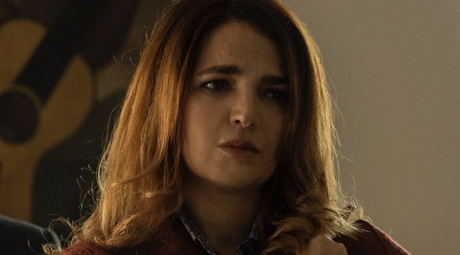 Tosca D'Aquino (Ottavia Calabrese) in una scena de