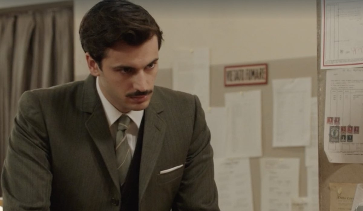 Elia Tedesco (Vito Lamantia) in una scena della puntata 69 de 