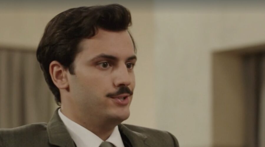 Elia Tedesco (Vito Lamantia) in una scena della puntata 69 de 