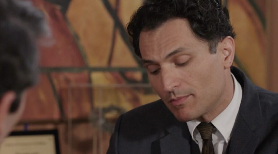 Alessandro Tersigni (Vittorio Conti) in una scena della puntata 27 de 