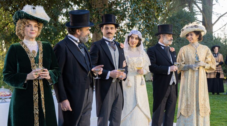 Una scena dal matrimonio di Manuel e Jimena ne “La Promessa”. Credits: RTI Mediaset.