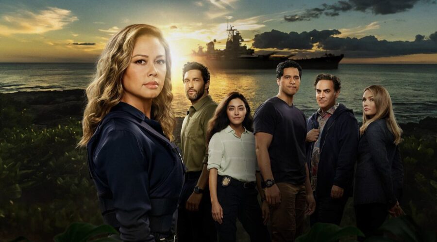 Key art della stagione 3 di “NCIS Hawaii”. Credits: Paramount+.