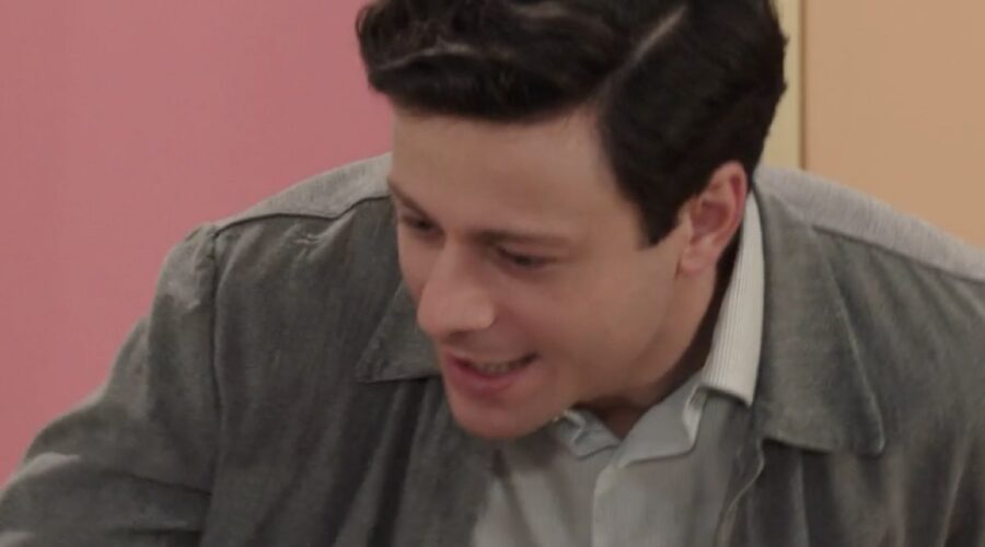 Gabriele Anagni (Alfredo Perico) in una scena della puntata 18 de 