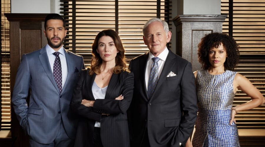Il cast della terza stagione di “Avvocati di Famiglia”. Credits: Sky Italia.