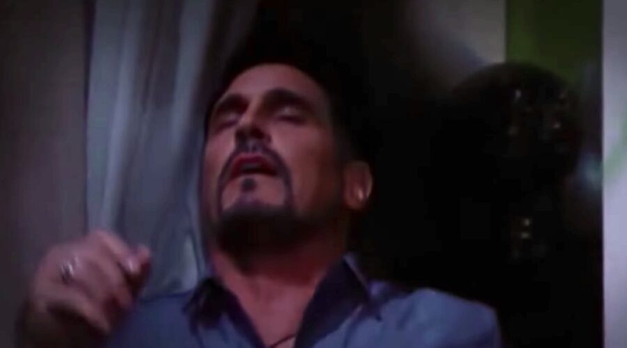 Don Diamont (Bill Spencer) in “Beautiful”. Credits: Cattura schermo.