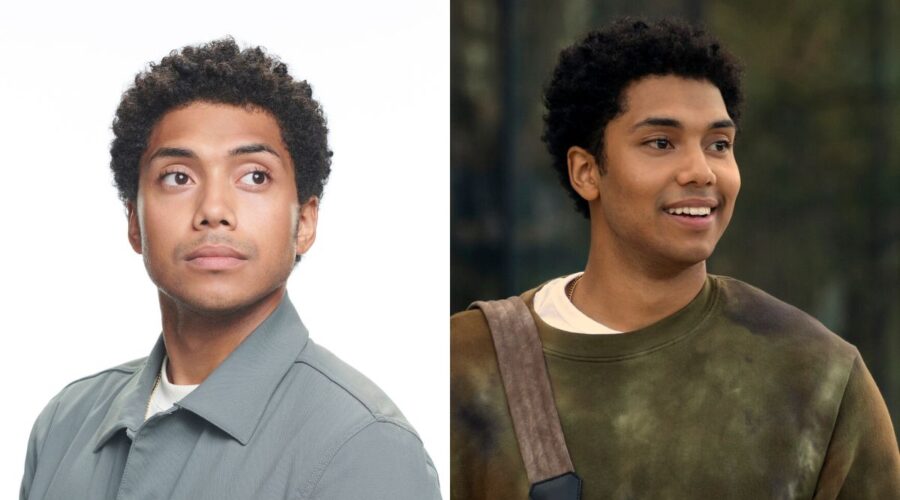 Chance Perdomo in due immagini di “Gen V”. Credits: Amazon Prime Video.