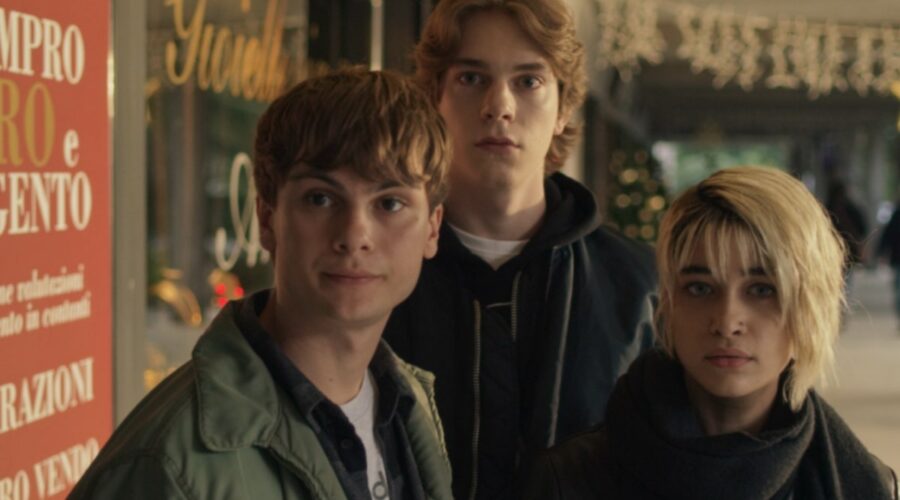 Giulio Pranno, Milo Rousse e Marcherita Aresti In