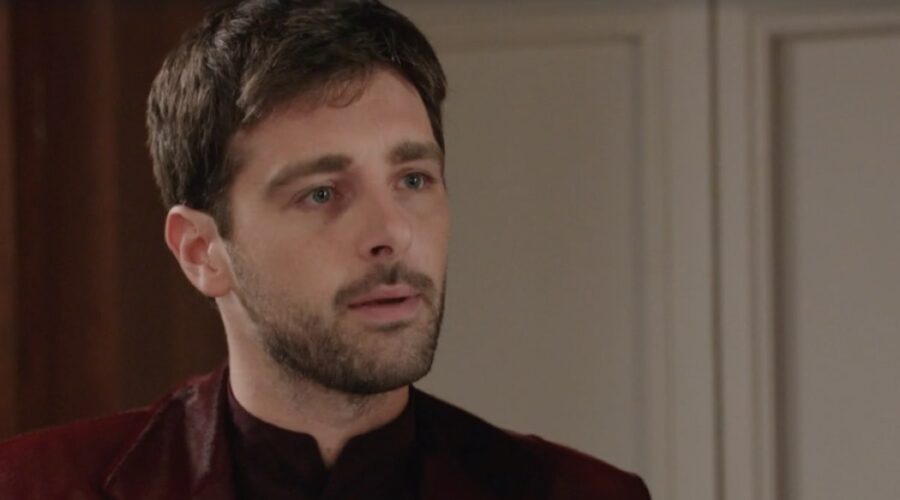 Emanuele Turetta (Leonardo Crespi) in una scena della puntata 42 de 