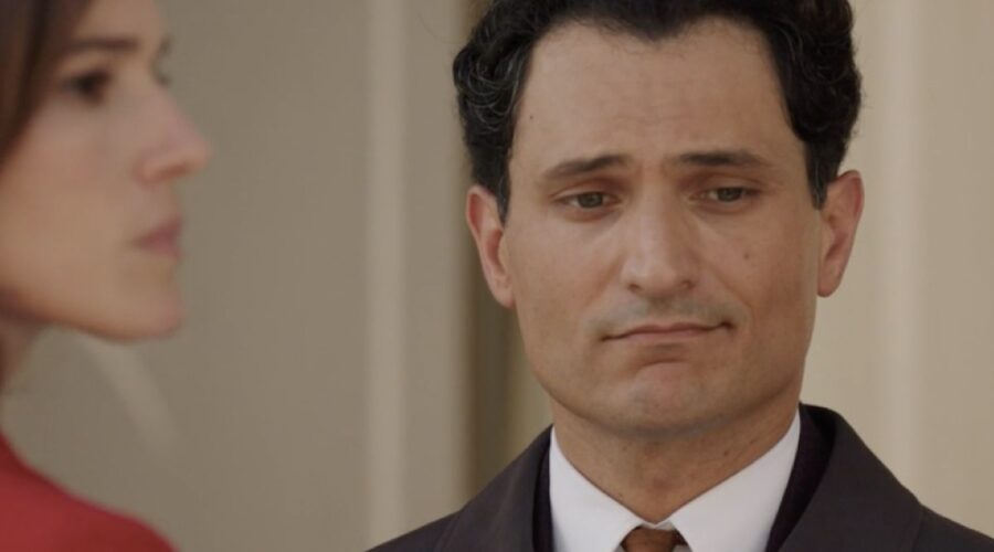 Da sinistra: Chiara Baschetti (Matilde Frigerio Di Sant'Erasmo) e Alessandro Tersigni (Vittorio Conti) in una scena della puntata 30 de 