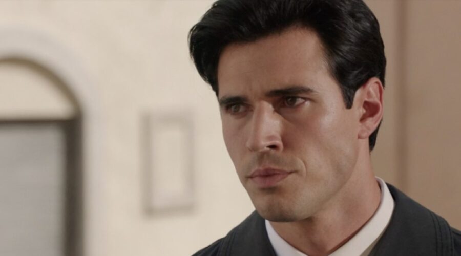 Danilo D'Agostino (Matteo Portelli) in una scena della puntata 47 de 