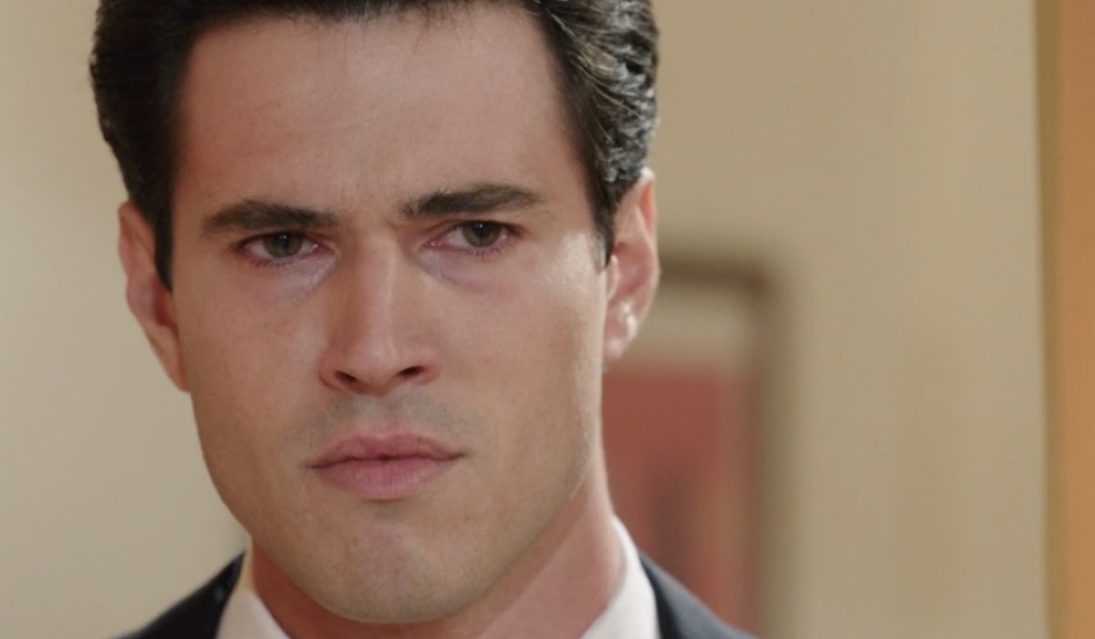 Danilo D'Agostino (Matteo Portelli) in una scena della puntata 48 de 