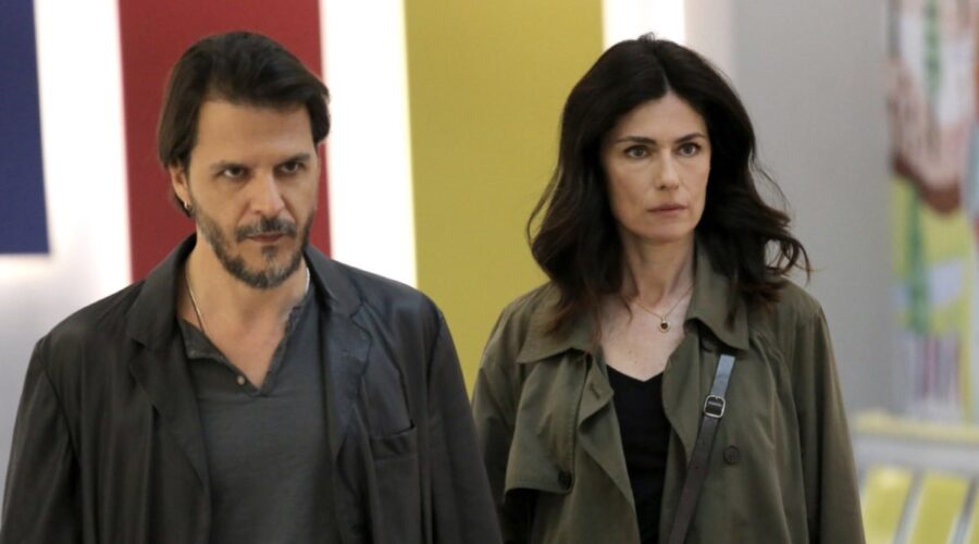 Da sinistra: Mehmet Günsür e Anna Valle in una scena di “Lea - i nostri figli”. Credits: Pierfrancesco Bruni/Banijay/Rai Fiction.