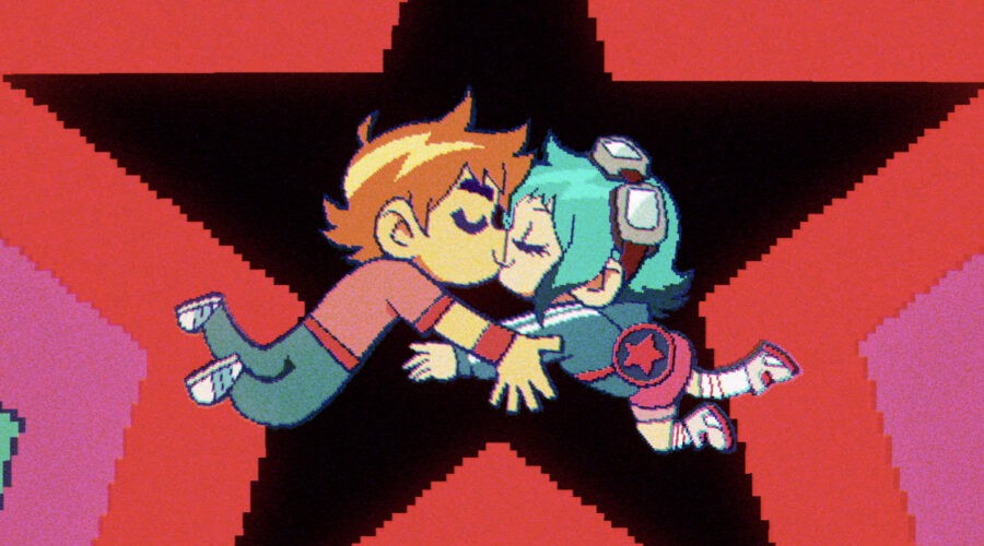 Scott Pilgrim Takes Off (L To R) Michael Cera As Scott Pilgrim And Mary Elizabeth Winstead As Ramona Flowers In Scott Pilgrim Takes Off Cr Courtesy Of Netflix