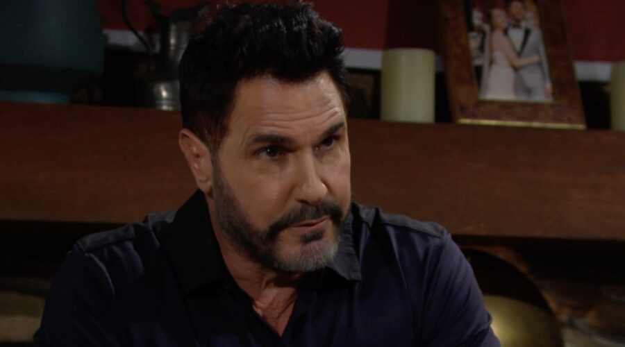 Don Diamont (Bill) in un fotogramma di “Beautiful”. Credits: Cattura schermo/Mediaset Infinity.