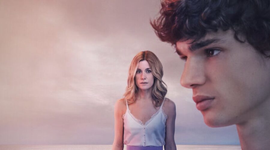 Da sinistra: Hugo e Inés in “ESCÁNDALO - Storia di un'ossessione”. Credits: Mediaset Infinity.