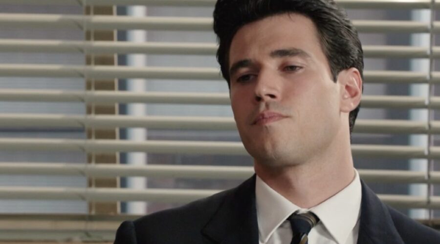 Danilo D'Agostino (Matteo Portelli) in una scena della puntata 41 de 