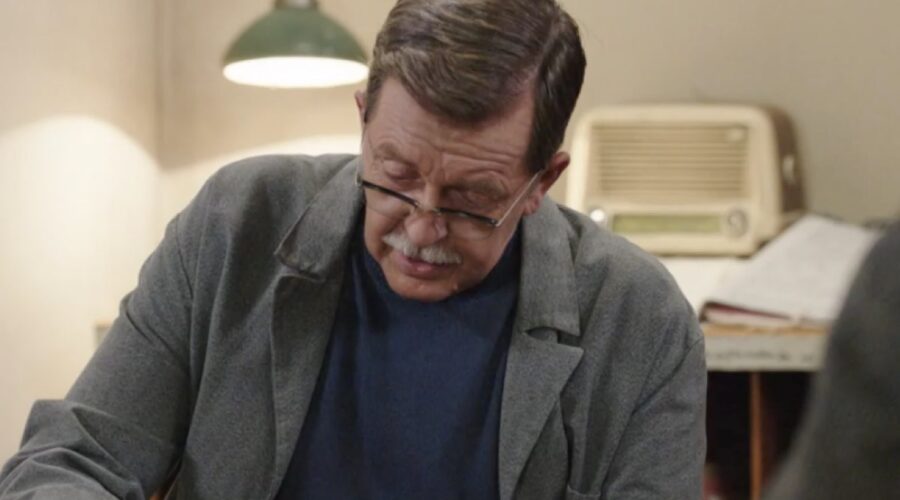 Pietro Genuardi (Armando Ferraris) in una scena della puntata 48 de