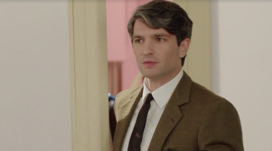 Filippo Scarafia (Roberto Landi) in una scena nella puntata 63 de