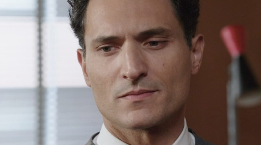 Alessandro Tersigni (Vittorio Conti) in una scena della puntata 63 de