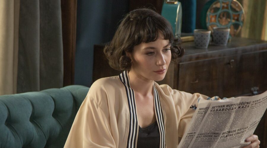 İlayda Çevik (Betül Arcan) in una scena di ”Terra Amara”. Credits: Mediaset