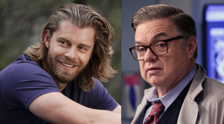 Luke Mitchell E Oliver Platt Rispettivamente In Big Sky Credits Disney Plus E Chicago Med Credits Sky