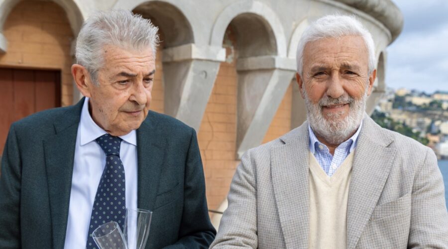 Marzio Honorato e Patrizio Rispo in una scena di 