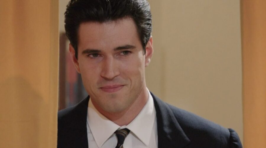 Danilo D'Agostino (Matteo Portelli) in una scena della puntata 48 de 