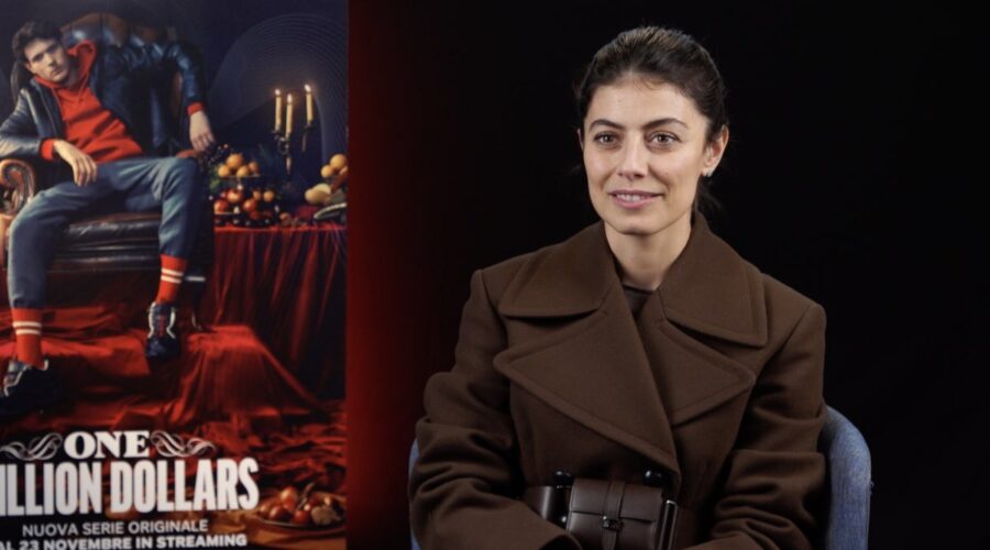 “One Trillion Dollars”, intervista ad Alessandra Mastronardi. Credits: Tvserial.it.