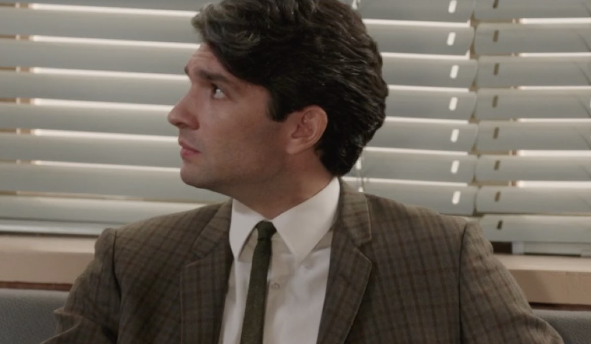 Filippo Scarafia (Roberto Landi) in una scena nella puntata 62 de 