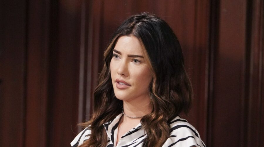 Jacqueline MacInnes Wood (Steffy Forrester) in “Beautiful”. Credits: BBL Distribution/RTI Mediaset.