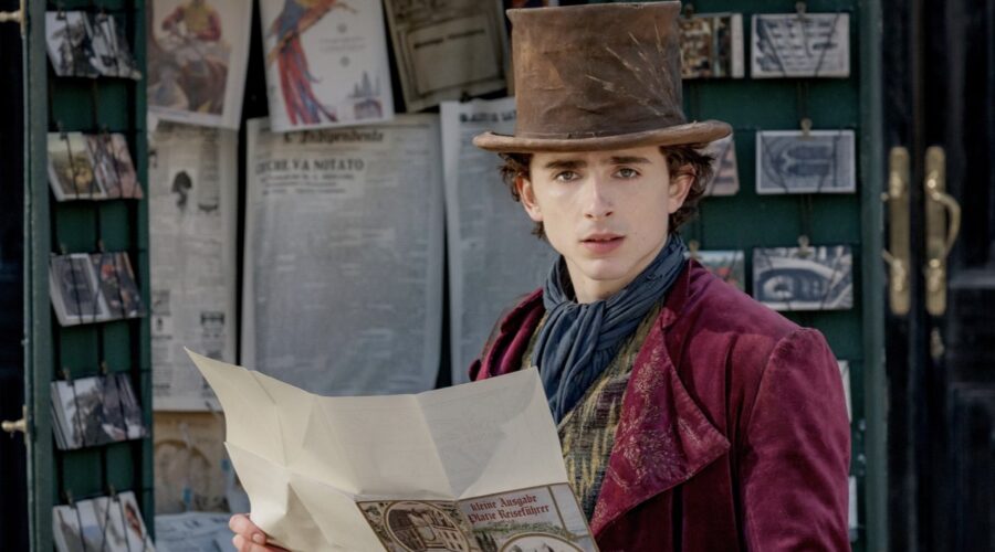Timothée Chalamet Willy Wonka In Wonka Credits Warner Bros