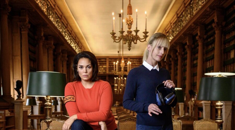 Da sinistra: Raphaëlle Coste (Lola Dewaere) e Astrid Nielsen (Sara Mortensen) in un'immagine di “Astrid et Raphaëlle”. Credits: Giallo.