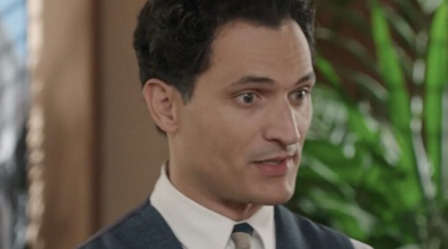 Alessandro Tersigni (Vittorio Conti) in una scena della puntata 62 de 