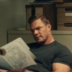 Alan Ritchson in una scena della seconda stagione di “Reacher”. Credits: Brooke Palmer/Prime Video.
