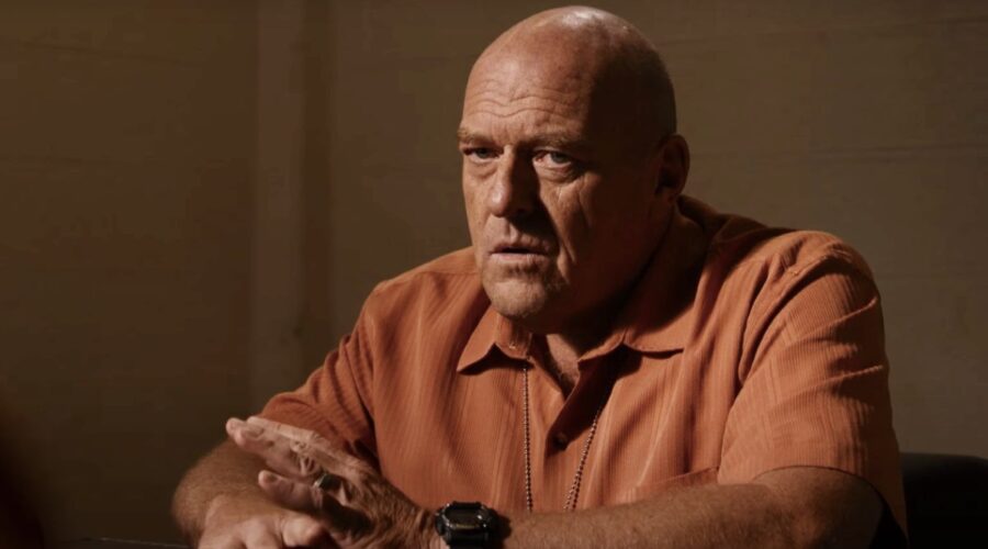 Dean Norris nella sua apparizione nella quinta stagione di “Better Call Saul”. Credits: cattura schermo/Netflix.