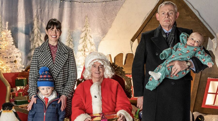 Un'immagine dell'episodio natalizio di “Doc Martin”. Credits: RaiPlay.