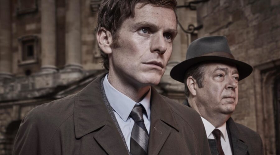 Un'immagine della serie tv “Il giovane ispettore Morse”, rinnovata per la stagione 8. Credits: Giallo/Warner Bros. Discovery.