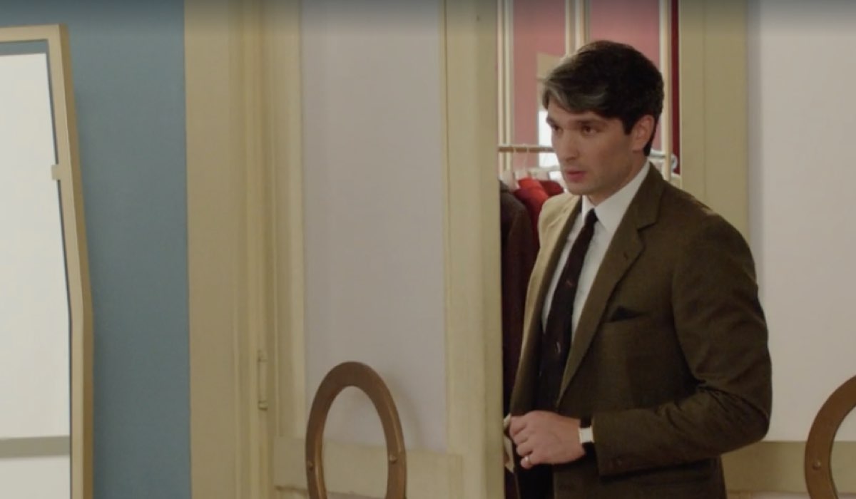 Filippo Scarafia (Roberto Landi) in una scena nella puntata 63 de 