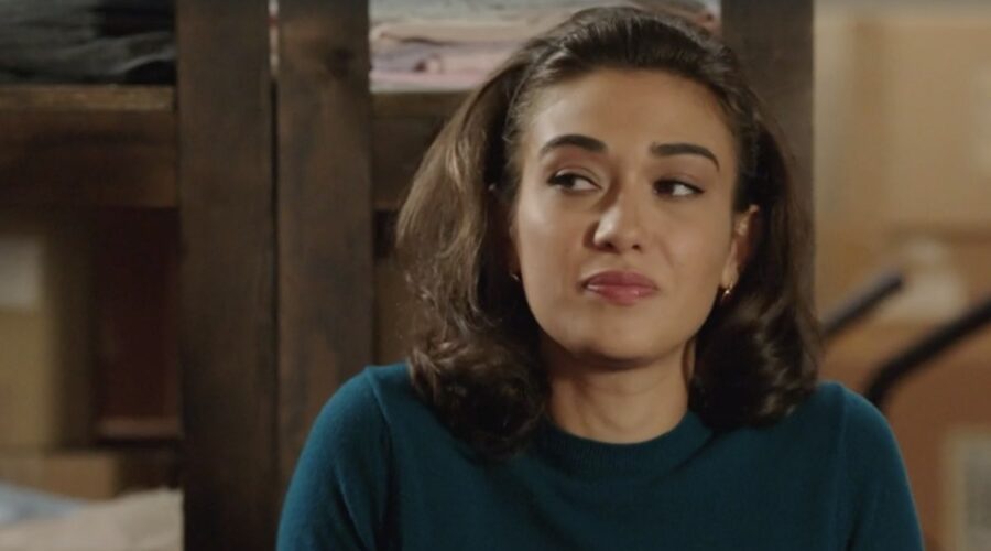 Nicoletta Di Bisceglie (Rosa Camilli) in una scena della puntata 65 de 