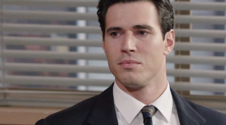 Danilo D'Agostino (Matteo Portelli) in una scena della puntata 48 de 