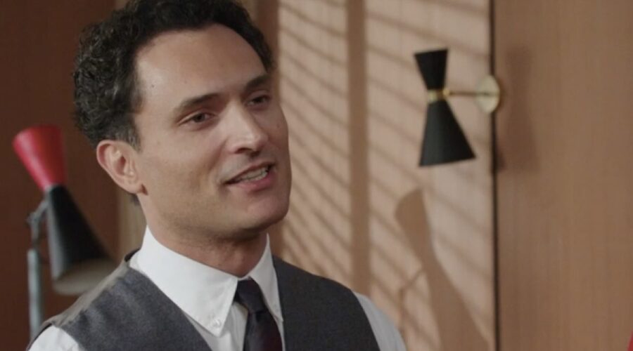 Alessandro Tersigni (Vittorio Conti) in una scena della puntata 63 de 