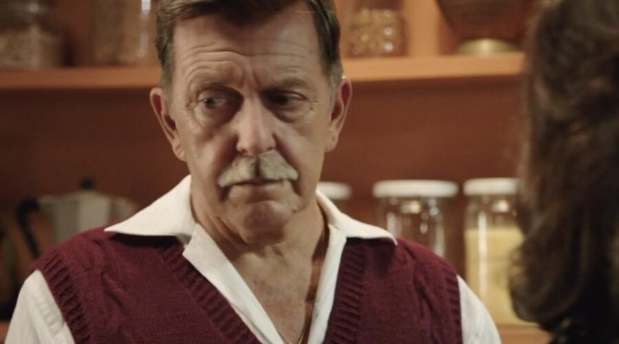 Pietro Genuardi (Armando Ferraris) in una scena della puntata 66 de 