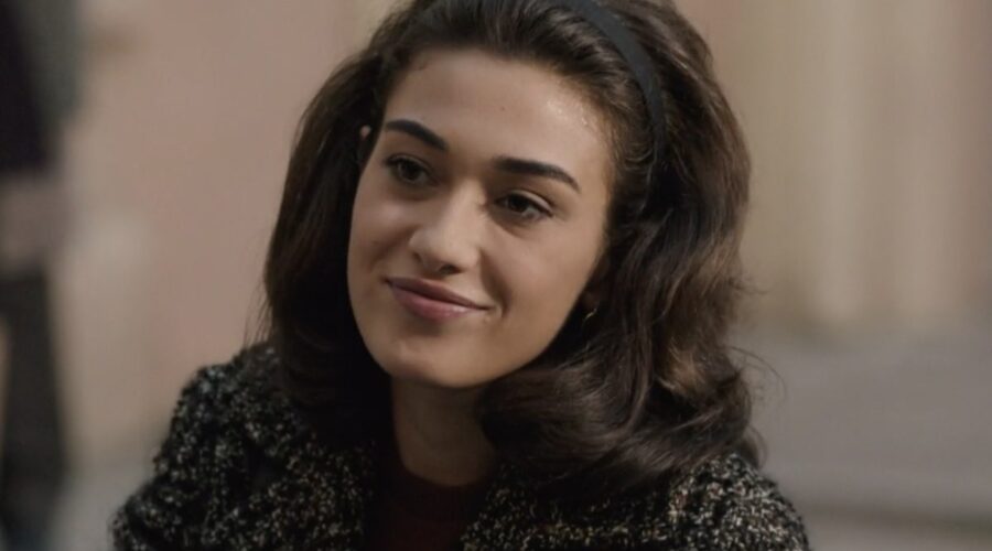 Nicoletta Di Bisceglie (Rosa Camilli) in una scena della puntata 69 de 