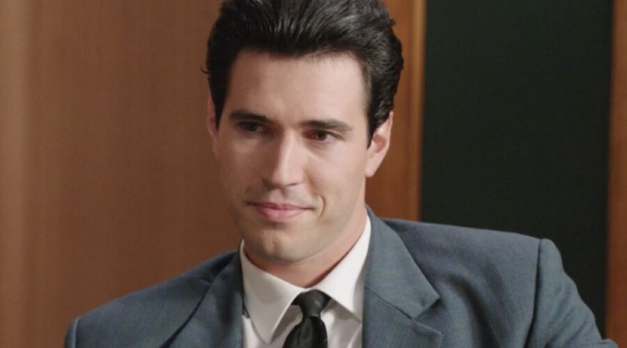 Danilo D'Agostino (Matteo Portelli) in una scena della puntata 45 de 