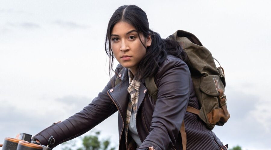 Alaqua Cox (Maya Lopez) in una scena di “Echo”. Credits: Disney+.
