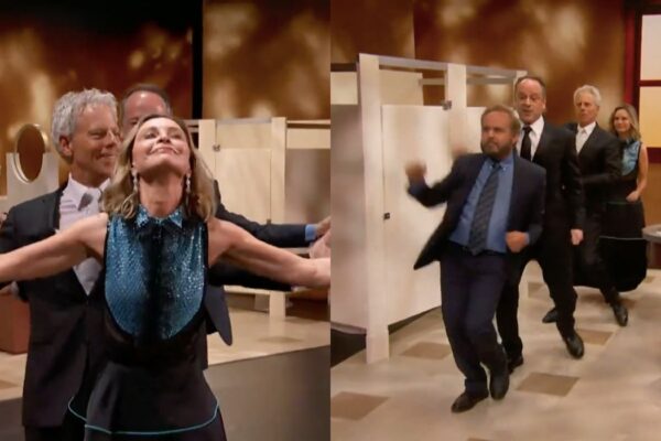 Il cast di “Ally McBeal” agli Emmy 2024. Credits: Cattura schermo.